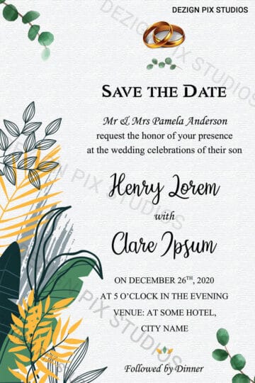 Texture, Invite Card, Wedding