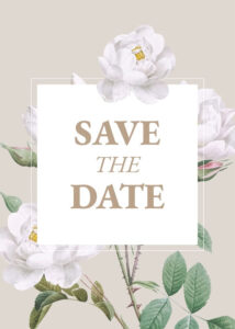 Read more about the article Wedding Save the Date Invitation Text Sample – Modern